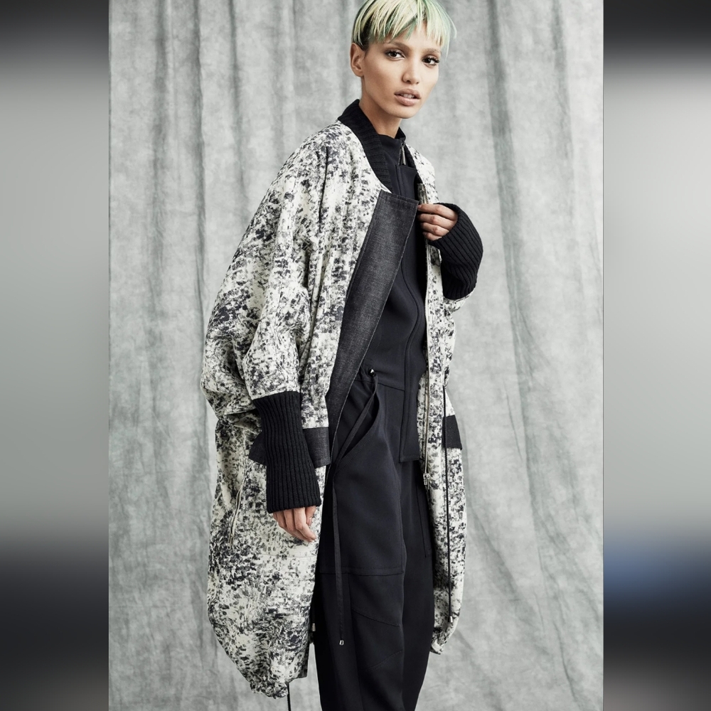 Victor Alfaro Jacquard Anorak Jacket